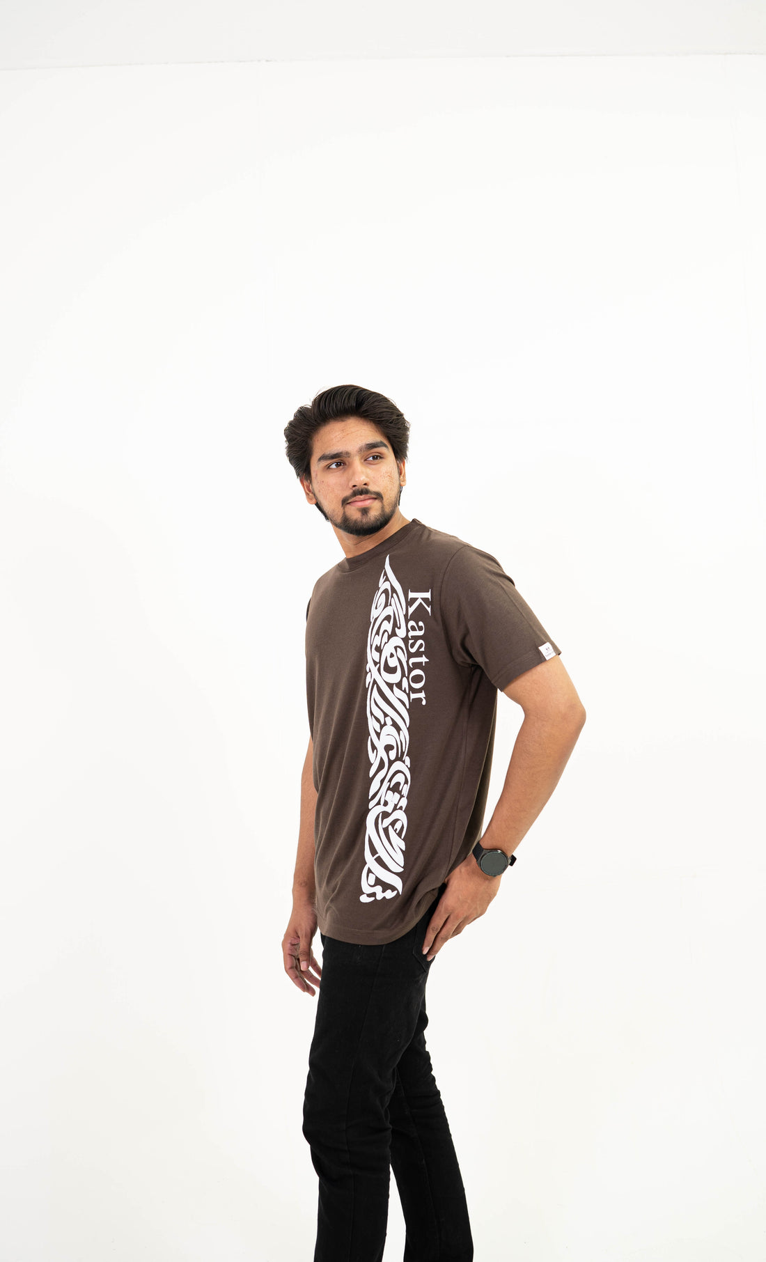 Terra Tribe Tee | Premium Brown Graphic T-Shirt for Men