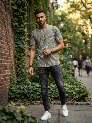 Terra Recon Oversized Tee | Camo Streetwear T-Shirt