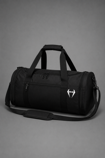 Premium Gym Duffle Bag – Black | Large Capacity Sports & Travel Bag
