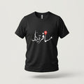 The Urban Arabic premium T-shirt featuring an artistic Arabic calligraphy-inspired graphic
